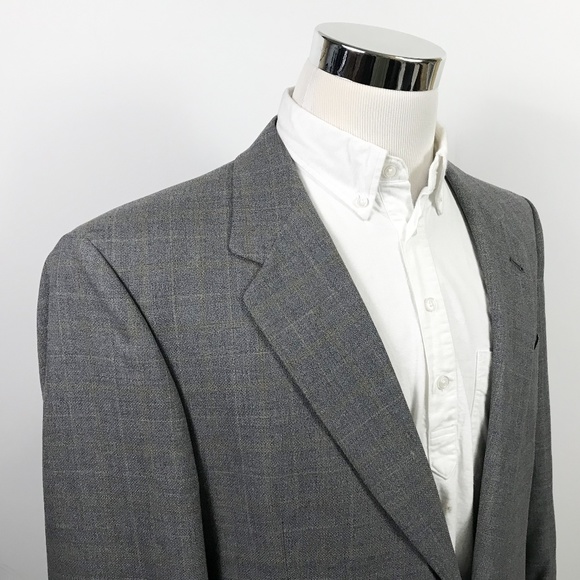 Hart Schaffner Marx Other - Hart Schaffner Marx Mens 43L Sport Coat Gray Beige